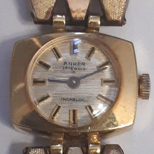 Vintage 1950's Anker luxury women's watch